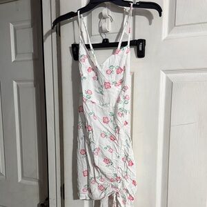 La Hearts White Floral Dress